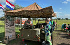 Mobiele koffiebar US Army style